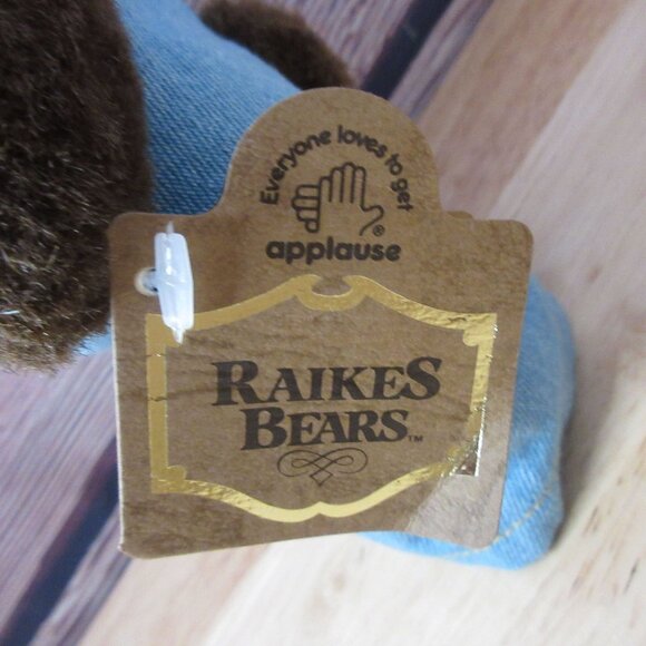 Robert Raikes Floyd Farmer Career 9" Bear Limited Edition  COA Applause 611/5000 - Picture 7 of 11